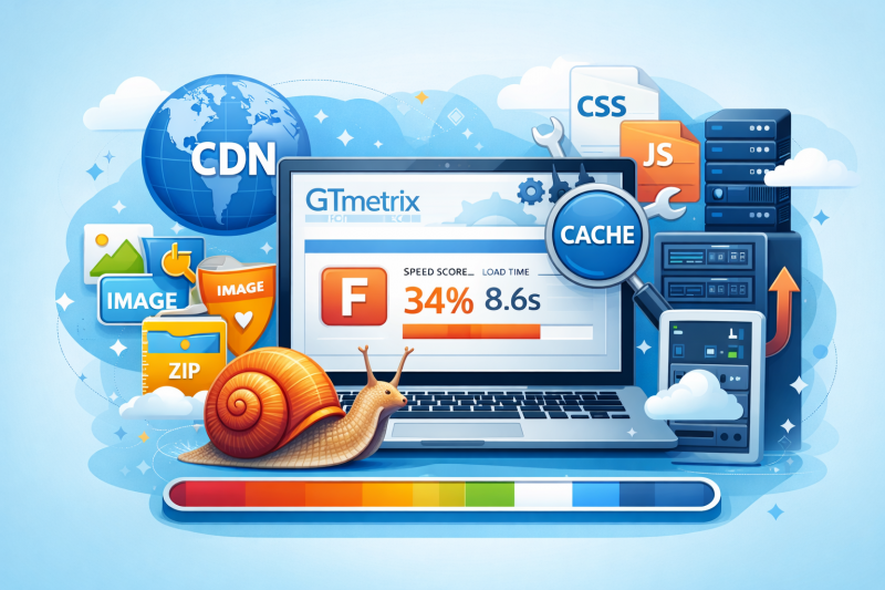 Website chậm phải làm sao? 9 cách tăng tốc website hiệu quả và bền vững